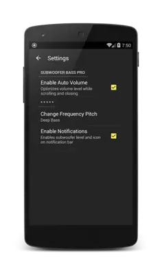 Subwoofer Bass android App screenshot 2